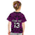 (Custom Text and Number) New Zealand Silver Fern Rugby T Shirt All Black Purple NZ Maori Pattern LT13 - Polynesian Pride