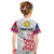 (Custom Personalised) Philippines T Shirt KID Sun Filipino Polynesian mix Flowers Special Vibe LT13 - Polynesian Pride