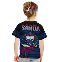Toa Samoa Rugby T Shirt Uso Aso Uma Go Champions Blue LT13 - Polynesian Pride