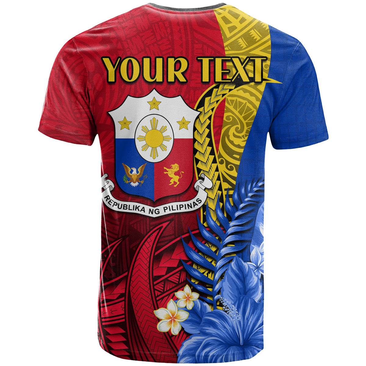 Custom Philippines Sampaguita T Shirt Special Polynesian Sun Filipino LT13 - Polynesian Pride