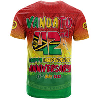 Vanuatu Independence Day T Shirt 42nd Anniversary Yumi Yumi Yumi LT13 - Polynesian Pride