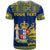 Custom Niue T Shirt Hiapo Mix Polynesian Happy Constitution Day LT14 - Polynesian Pride