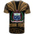 Custom Samoa Tatau T Shirt Gold Polynesian Ula Nifo LT13 - Polynesian Pride