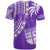 Fiji Rugby Sevens T Shirt Fijian 7s Tapa Polynesian Purple LT13 - Polynesian Pride