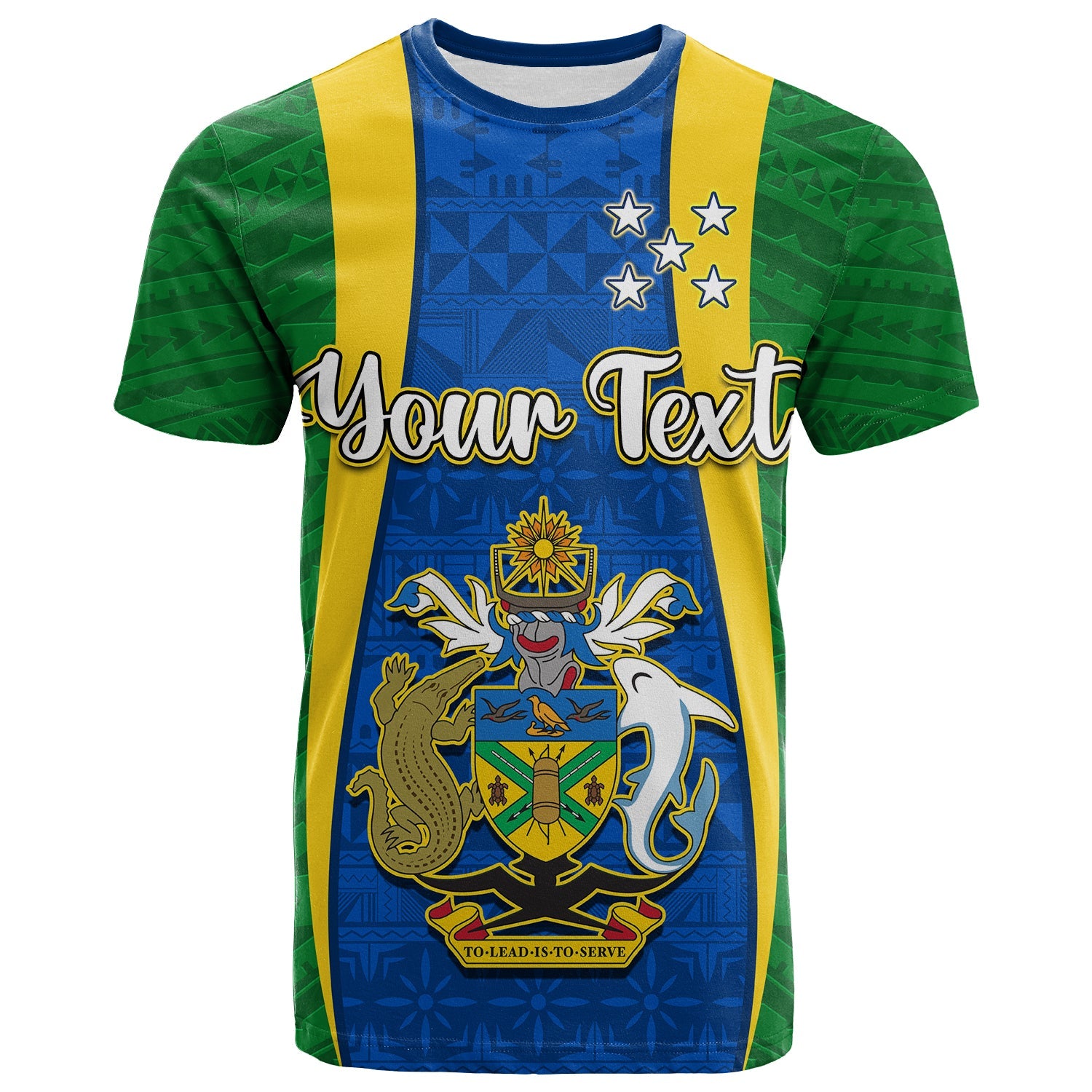 Custom Solomon Islands Day T Shirt 44 Years Independence Anniversary LT13 Green - Polynesian Pride