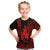 (Custom Text and Number) Hawaii Day Kakau T Shirt KID Proud To Be Hawaiian Red King Kamehameha and Kanaka Maoli LT13 - Polynesian Pride