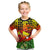 Hawaii Flowers T Shirt KID Color Tribal Pattern Hawaiian LT13 - Polynesian Pride