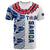 Toa Samoa Rugby T Shirt Siamupini Ula Fala White LT13 White - Polynesian Pride