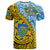 Tuvalu 1978 T Shirt Happy 44th Independence Anniversary Polynesian Pattern LT14 Adult Yellow - Polynesian Pride