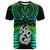 (Custom Text and Number) Aotearoa Fern T Shirt New Zealand Hei Tiki Green Style LT13 Green - Polynesian Pride