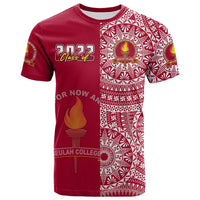 (Custom Text and Number) Beulah Tonga College T Shirt Class of Year Tongan Ngatu Pattern LT14 - Polynesian Pride