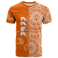 (Custom Text and Number) Tailulu Tonga College T Shirt Class of Year Tongan Ngatu Pattern LT14 - Polynesian Pride