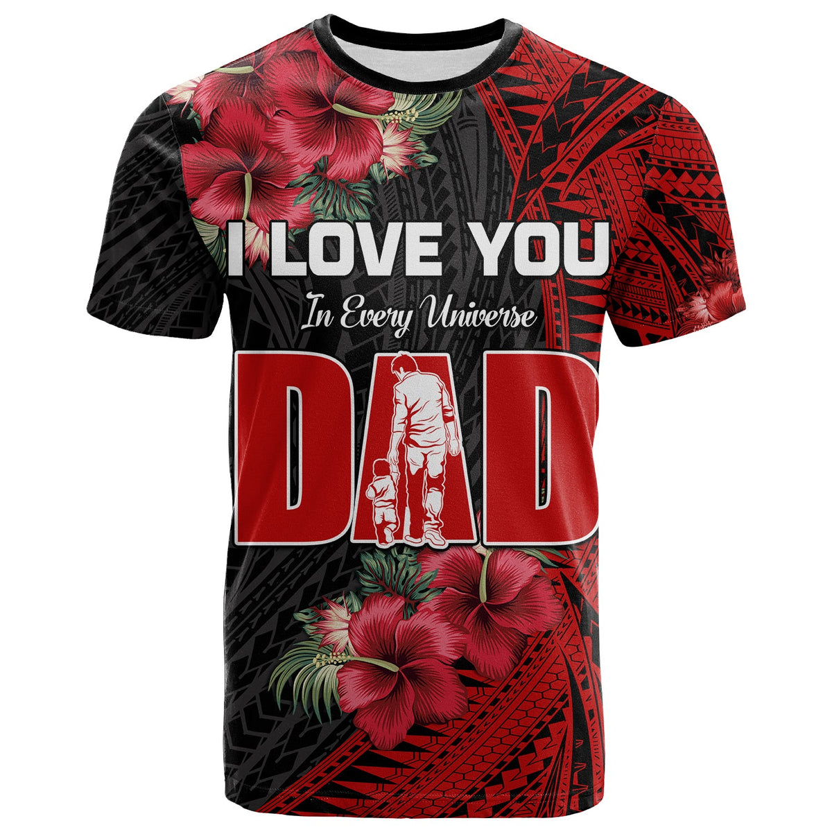 Custom Happy Fathers Day T Shirt Polynesian Best Dad Ever LT13 - Polynesian Pride
