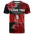 Happy Fathers Day T Shirt Polynesian Best Dad Ever LT13 Red - Polynesian Pride