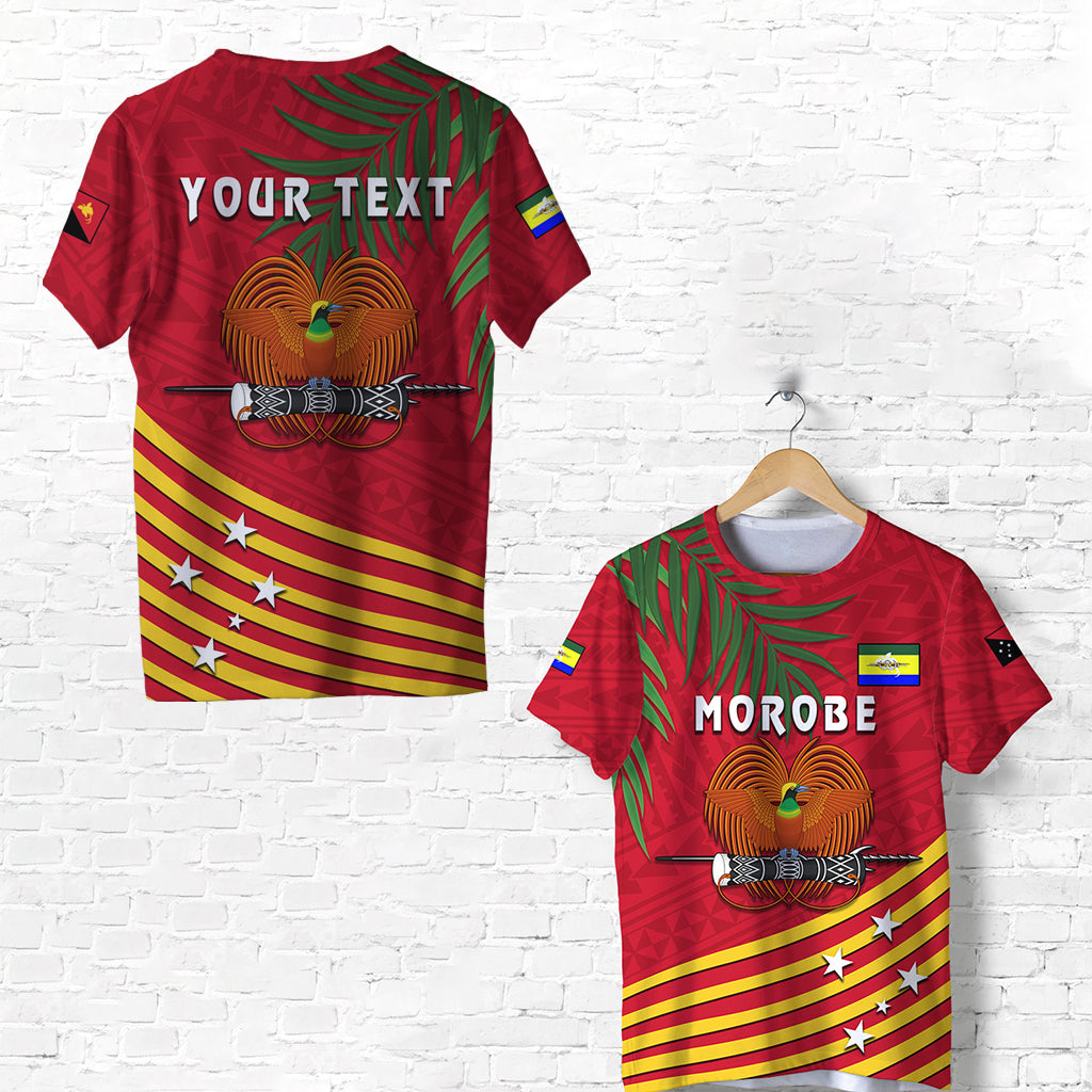 Custom Morobe Province T Shirt Coconut PNG LT13 Unisex Red - Polynesian Pride