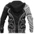 Maori Ta Moko Tattoo Zip Hoodie, Rugby Full Zip Hoodie - Polynesian Pride