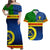 Vanuatu Tafea Province Day Matching Hawaiian Shirt and Dress Tafea Flag Color Style LT9 Blue - Polynesian Pride