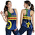 (Custom Personalised) Vanuatu Tafea Province Day Combo Racerback Tank and Women Short Tafea Flag Color Style LT9 - Polynesian Pride