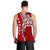 Tahiti French Polynesian Manta Spirit Guardian Tribal Pattern Men's Tank Top LT7 - Polynesian Pride