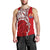 Tahiti French Polynesian Manta Spirit Guardian Tribal Pattern Men's Tank Top LT7 - Polynesian Pride