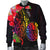 Tahiti Men's Bomber Jacket - Tropical Hippie Style - Polynesian Pride