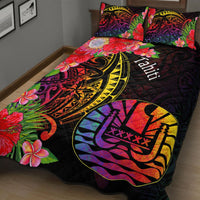 Tahiti Quilt Bed Set - Tropical Hippie Style - Polynesian Pride