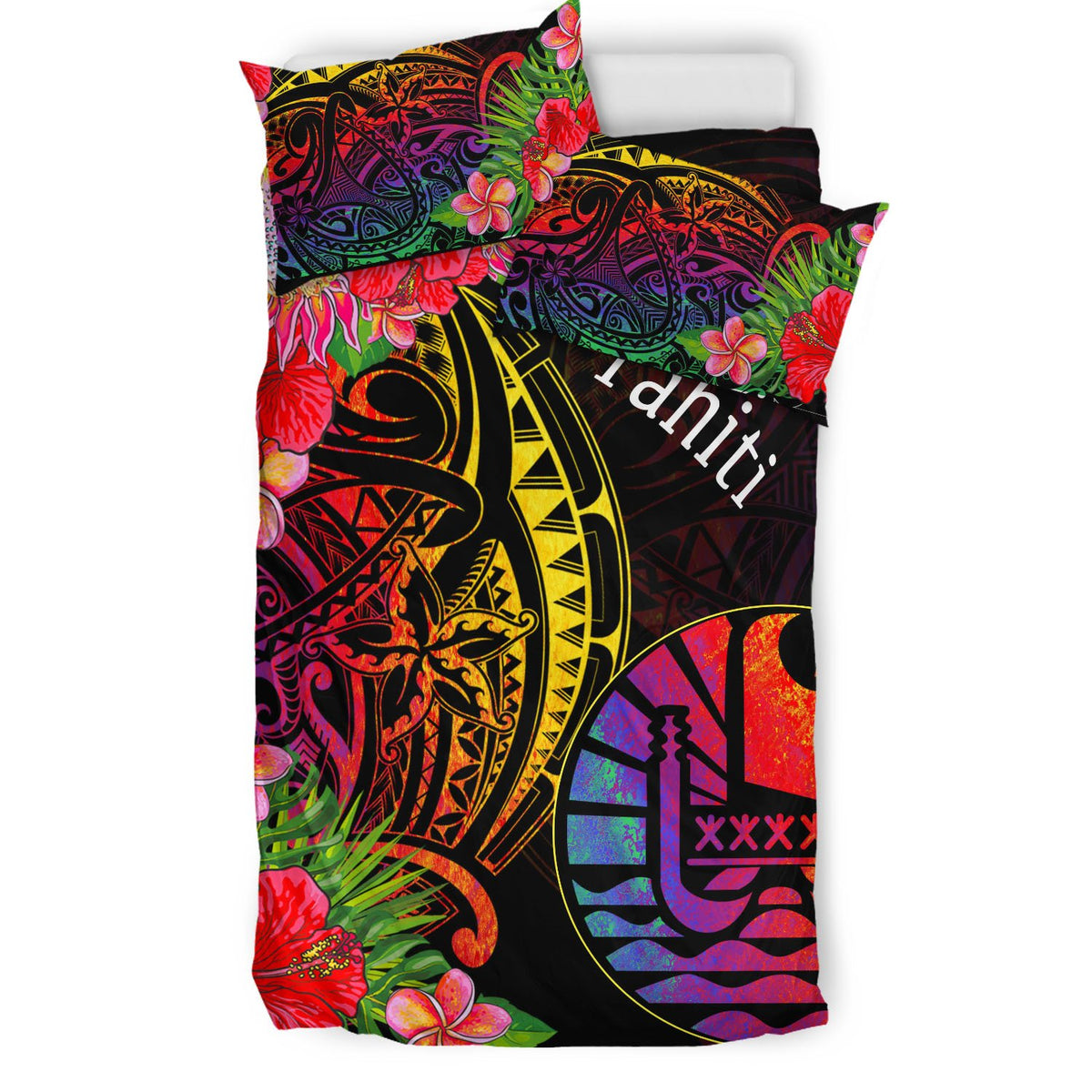 Tahiti Bedding Set - Tropical Hippie Style - Polynesian Pride