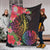 Tahiti Premium Blanket - Tropical Hippie Style - Polynesian Pride