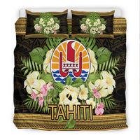 Tahiti Bedding Set - Polynesian Gold Patterns Collection - Polynesian Pride