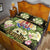 Tahiti Quilt Bed Set - Polynesian Gold Patterns Collection - Polynesian Pride