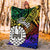 Tahiti Premium Blanket - Rainbow Polynesian Pattern - Polynesian Pride