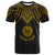 Tahiti Custom T Shirt Polynesian Armor Style Gold Unisex Art - Polynesian Pride