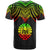 Tahiti Custom T Shirt Polynesian Armor Style Reggae - Polynesian Pride