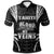 Tahiti Polo Shirt Blood Runs Through My Veins Style Black Unisex Black - Polynesian Pride