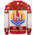 Tahiti Custom Personalised Christmas Sweater - Santa Claus Polynesian Tattoo - Polynesian Pride