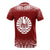 Tahiti All Over T Shirt Fog Red - Polynesian Pride