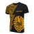 Tahiti Custom T Shirt Polynesian Pattern Gold Style Unisex Gold - Polynesian Pride