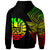 Tahiti Custom Personalized Hoodie Flash Style Reggae - Polynesian Pride