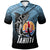 Tahiti Polo Shirt Polynesian Marlin Fish Unisex Blue - Polynesian Pride