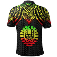 Tahiti Polo Shirt Polynesian Armor Style Reagge - Polynesian Pride