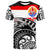 Tahiti T Shirt Ethnic Style With Round Black White Pattern Unisex Black - Polynesian Pride