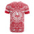 Tahiti T Shirt Tahiti Coat of Arms Polynesian Flag Color - Polynesian Pride