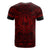 Tahiti T Shirt Tahiti Coat of Arms Polynesian Red Black - Polynesian Pride