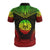 Tahiti Custom Polo Shirt Tahitian Flag Polynesian Chief Tattoo Reggae Version - Polynesian Pride