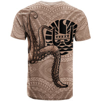 Tahiti T Shirt Octopus Tentacle - Polynesian Pride