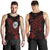 Tahiti Custom Personalised Men's Tank Top - Red Turtle - Polynesian Pride