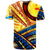 Chuuk T Shirt The Twilight of Chuuk Paint Style - Polynesian Pride