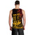 Hawaii Outrigger Canoe Paddling Personalised Men Tank Top Tribal Tiki LT7 - Polynesian Pride