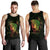 Hawaii Warrior Hibiscus Polynesian Men's Tank Top - Flo Style - AH Green - Polynesian Pride