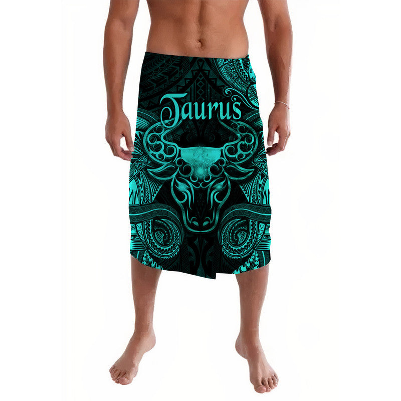 Taurus Zodiac Polynesian Lavalava Unique Style Turquoise LT8 Turquoise - Polynesian Pride